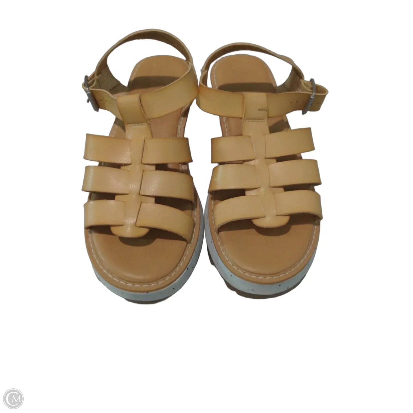Sandals Flats By Universal Thread In Cream, Size: 9