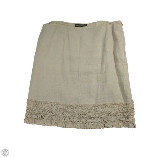 Skirt Midi By Tommy Bahama In Beige, Size: 4