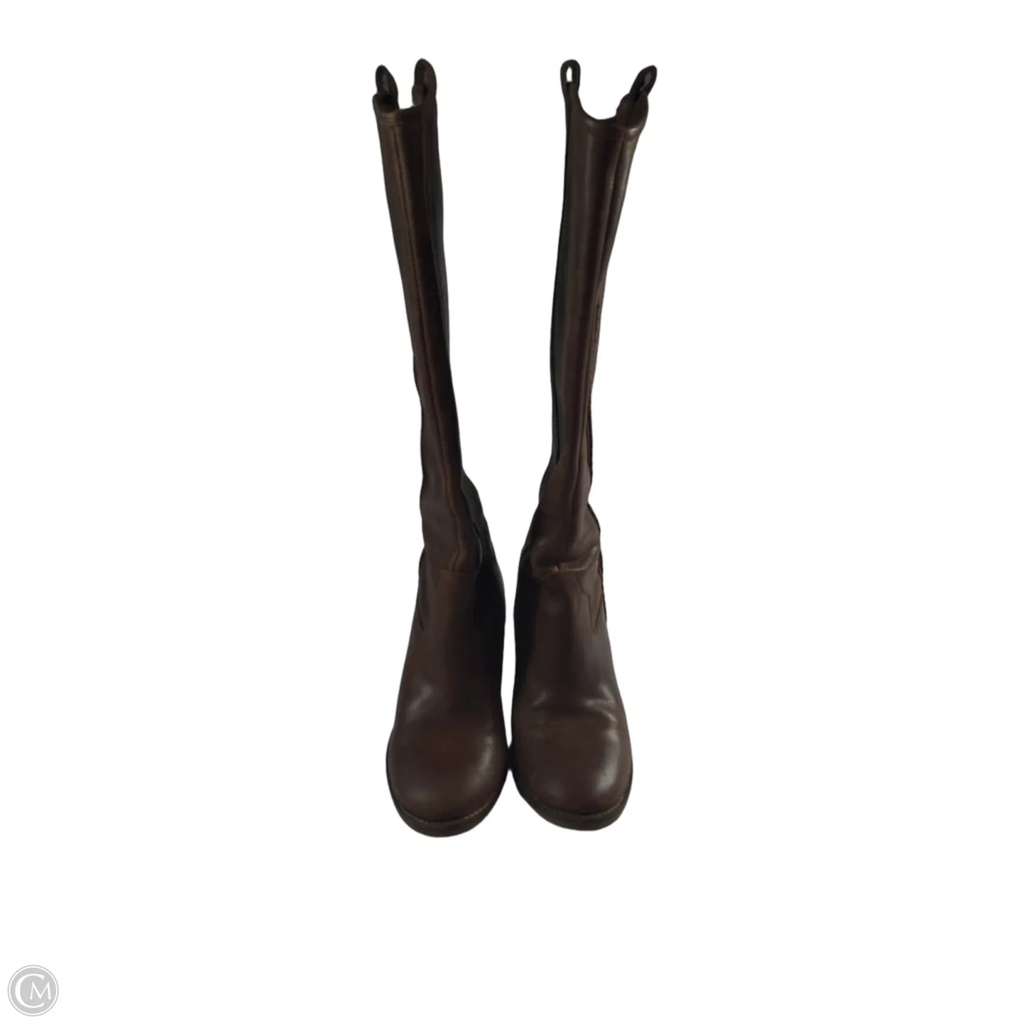 Boots Leather By Lucky Brand In Brown, Size: 6