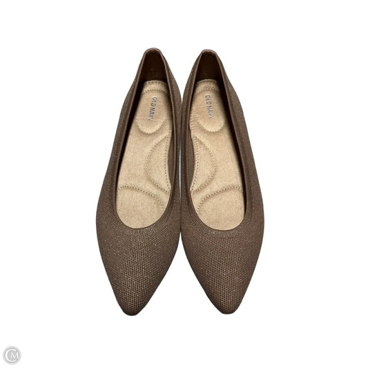 Shoes Flats By Old Navy In Gold, Size: 10