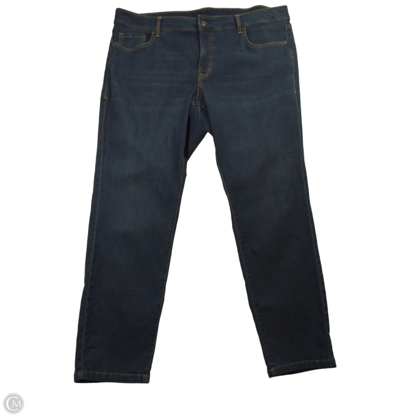 Jeans Straight By Old Navy In Blue Denim, Size: 24