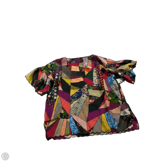 Blouse Designer By Johnny Was In Multi-colored, Size: Xs