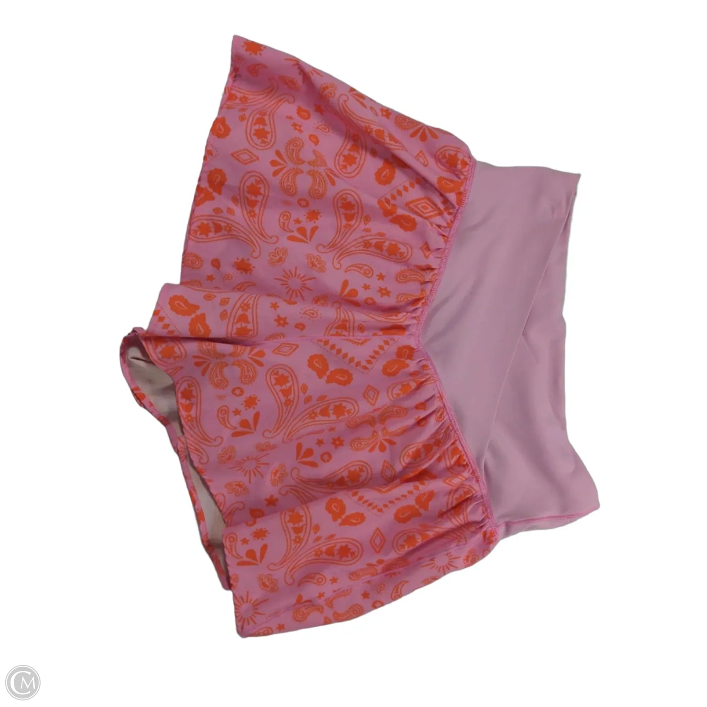 Athletic Skort By Offline By Aerie In Orange & Pink, Size: M