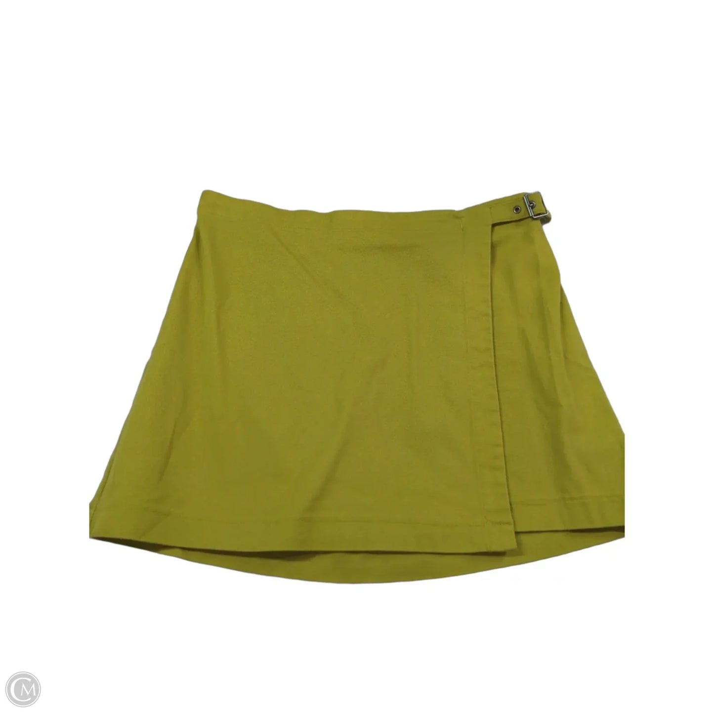 Skirt Mini & Short By Wild Fable In Chartreuse, Size: M