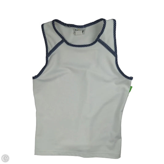 Athletic Tank Top By Clothes Mentor In White, Size: M