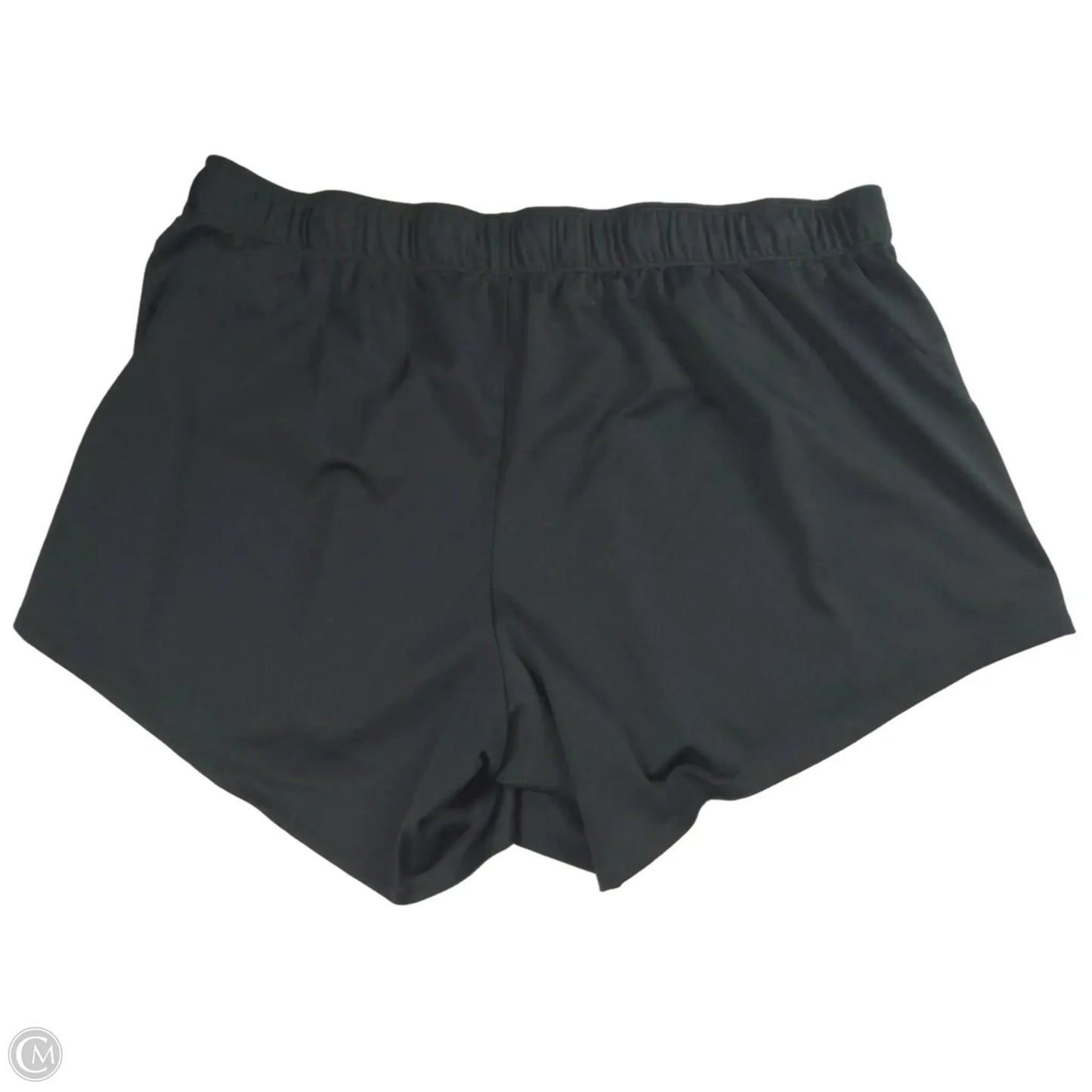 Athletic Shorts By Nike In Black & Yellow, Size: 2x