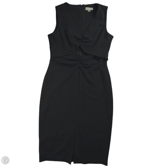 Dress Work By Calvin Klein In Black, Size: 8