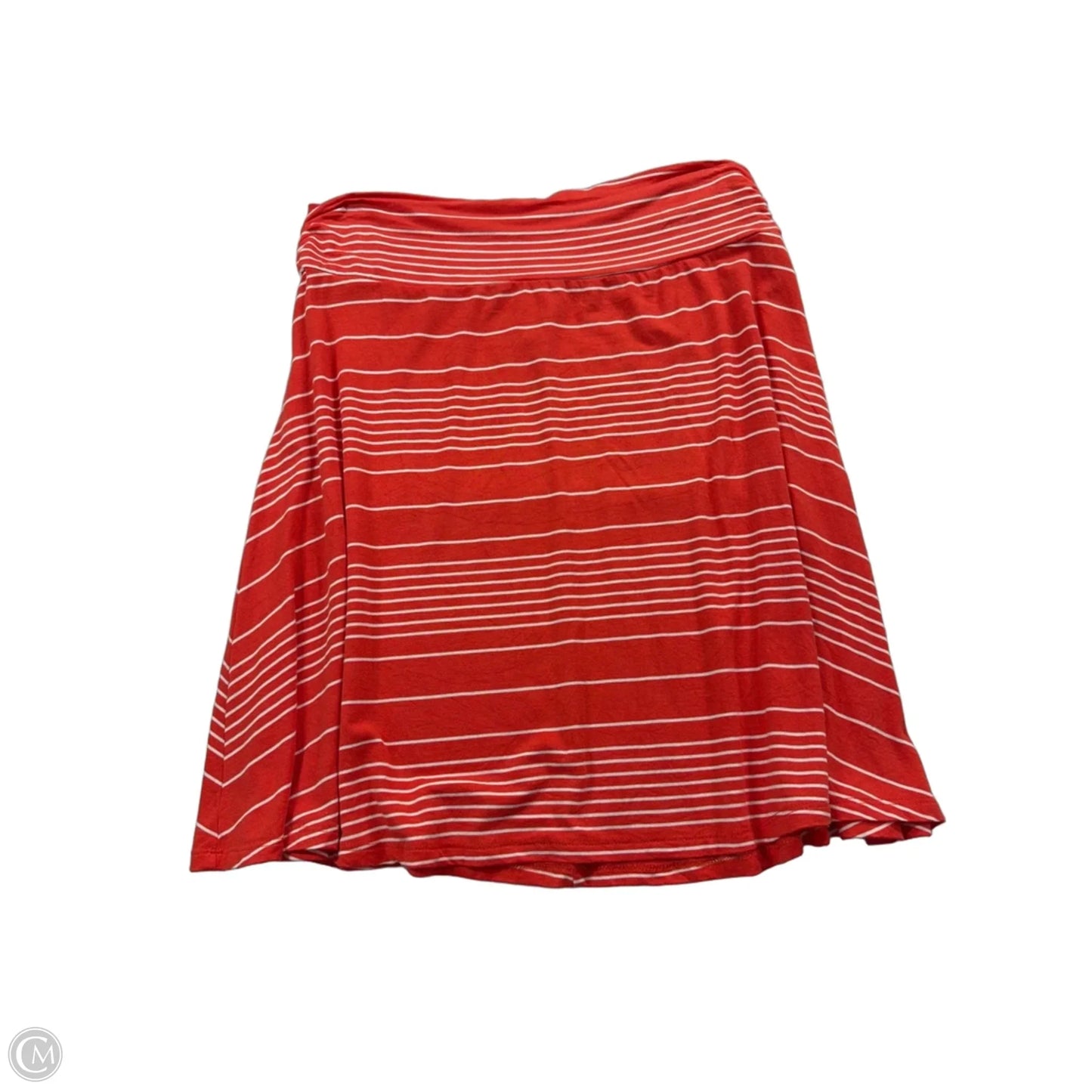 Skirt Mini & Short By Merona In Striped Pattern, Size: M