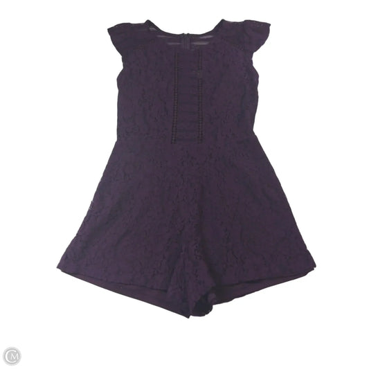 Romper By Xhilaration In Purple, Size: S