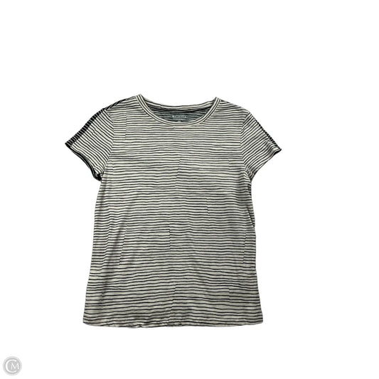 Top Short Sleeve By Athleta In Striped Pattern, Size: Xsp