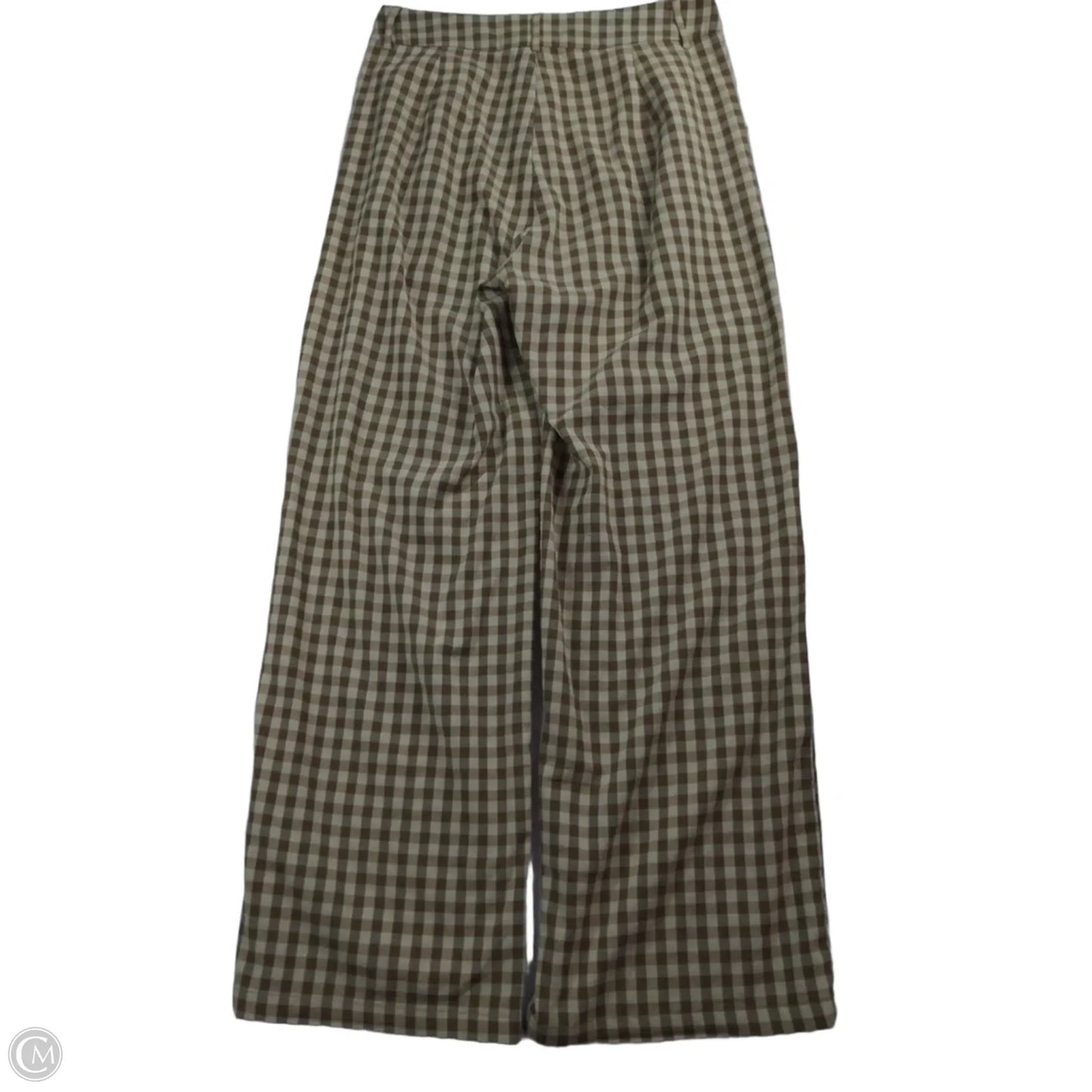 Pants Linen By Cider In Brown & Tan, Size: L