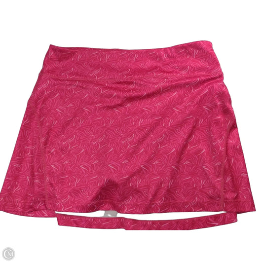 Athletic Skort By Greg Norman In Pink, Size: L