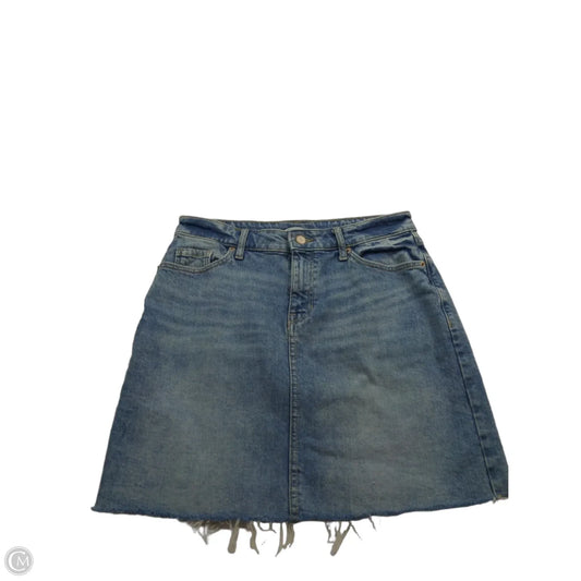 Skirt Mini & Short By Old Navy In Blue Denim, Size: 4