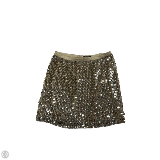 Skirt Midi By Ann Taylor In Beige, Size: 14
