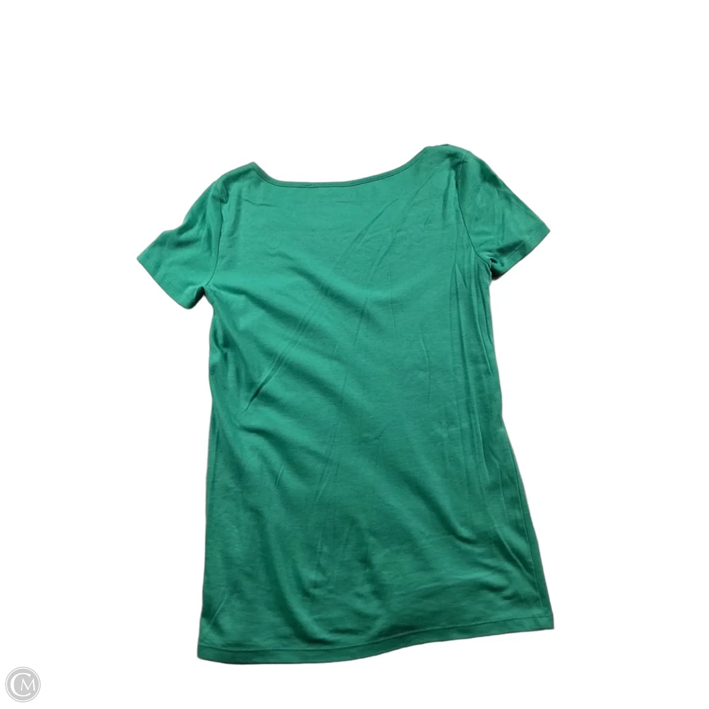 Top Short Sleeve By Talbots In Green, Size: Xs