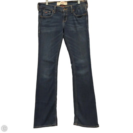 Jeans Flared By Hollister In Blue Denim, Size: 26