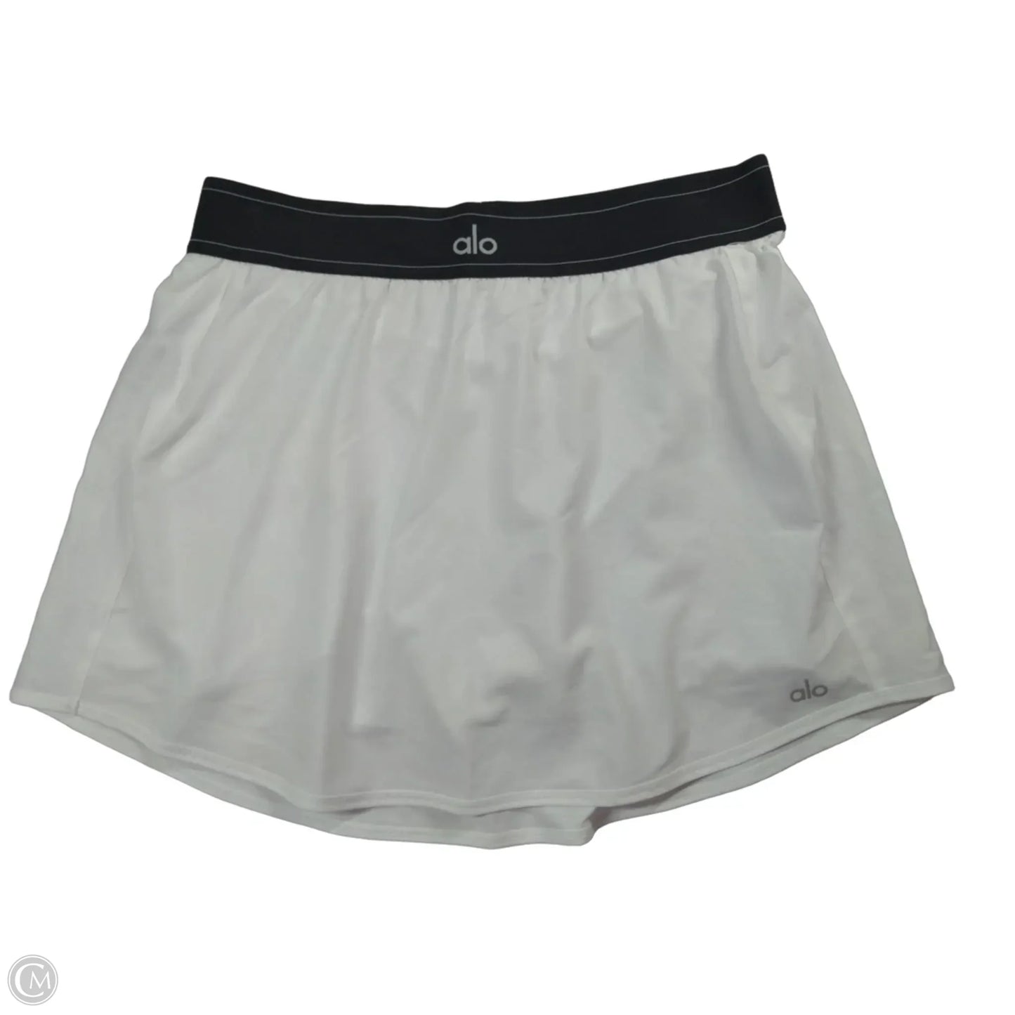 Athletic Skort By Alo In White, Size: L