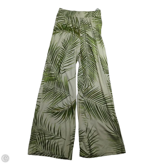 Pants Lounge By H&m In Green & White, Size: Xs