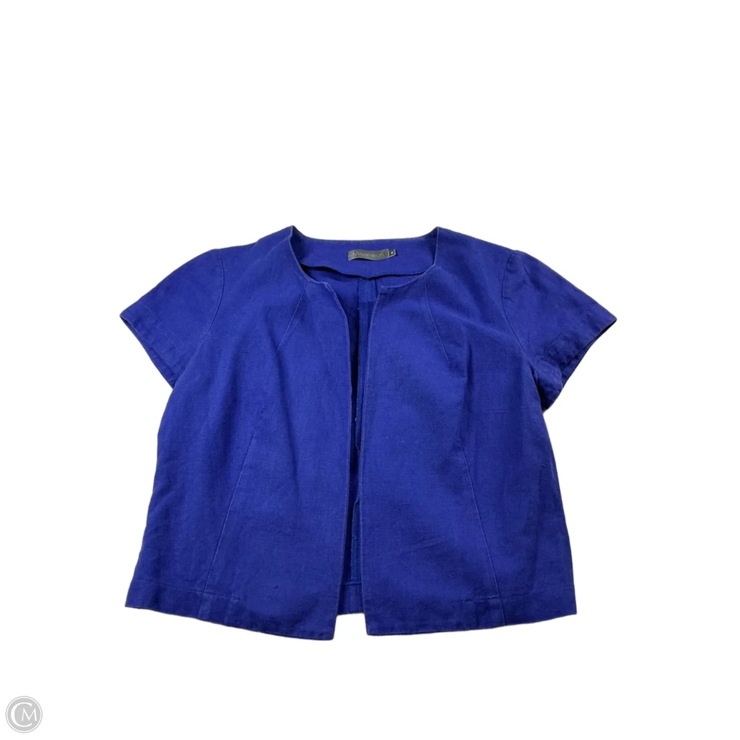Top Short Sleeve By Clothes Mentor In Blue, Size: 0
