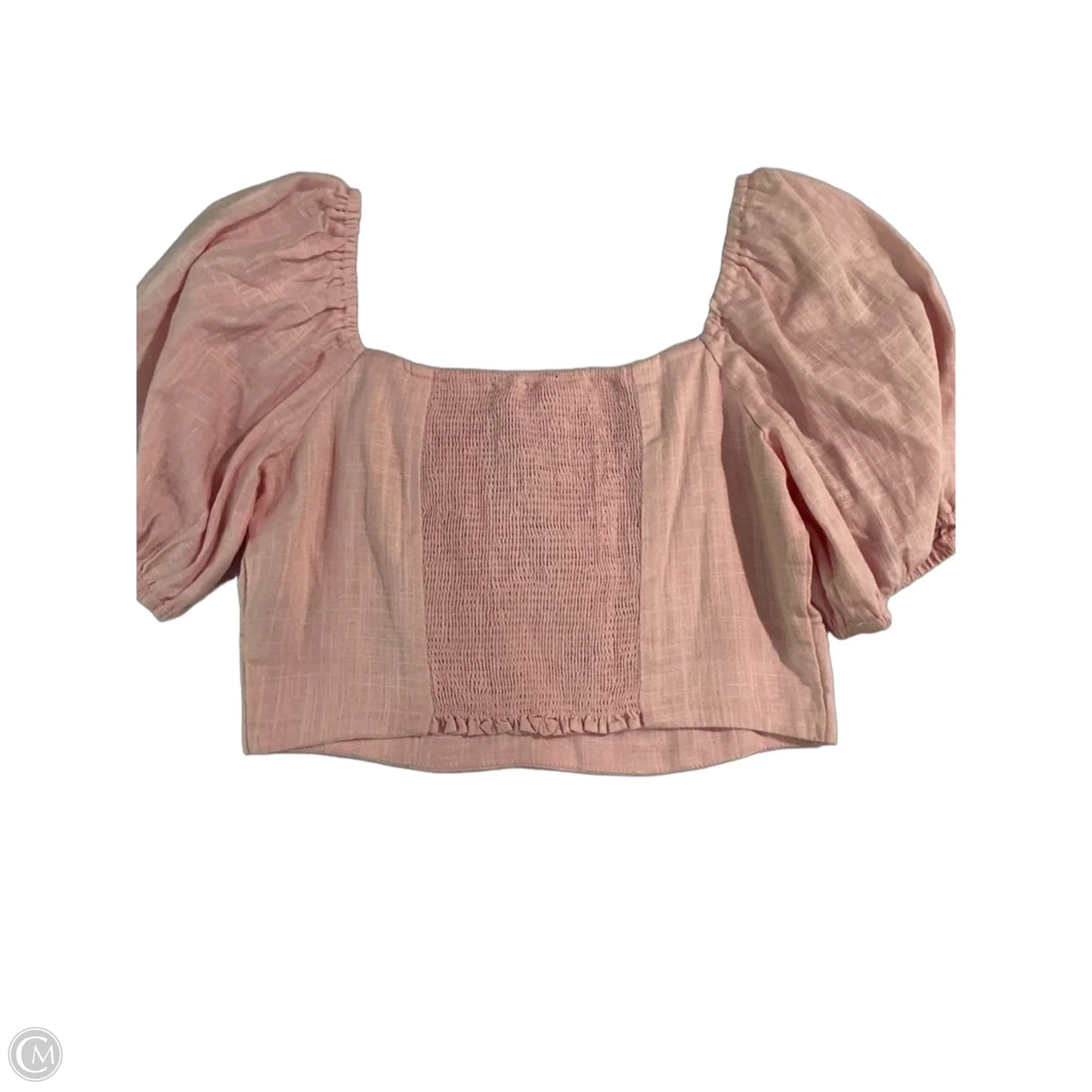 Top Short Sleeve By Altard State In Pink, Size: M