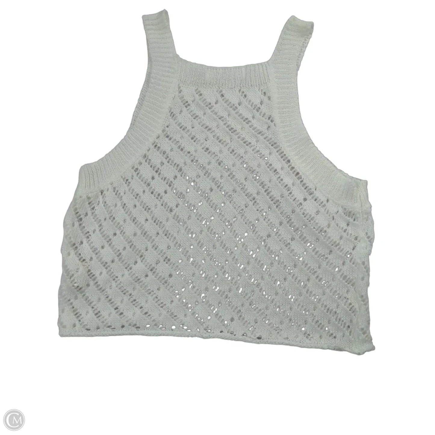 Tank Top By Clothes Mentor In White, Size: M