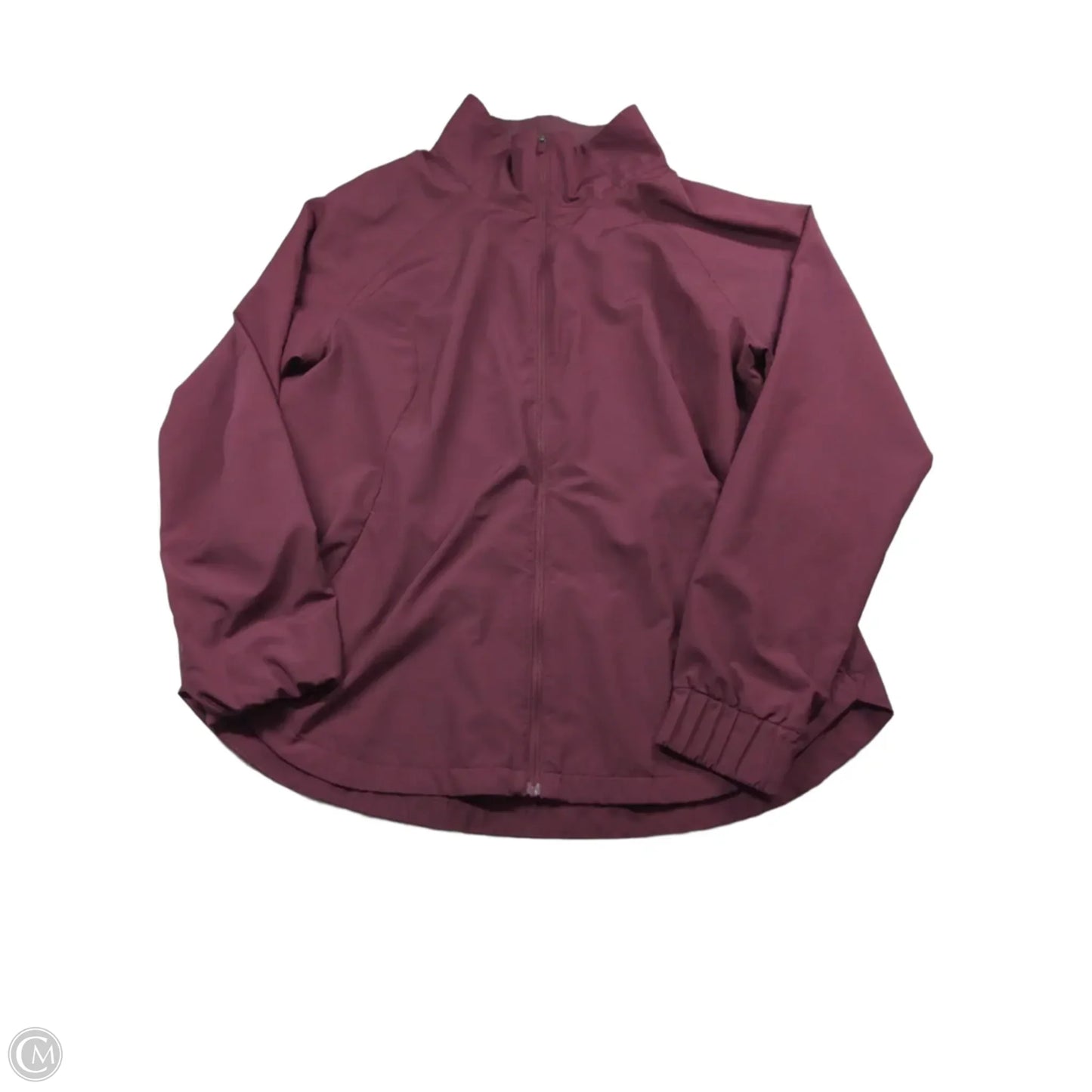 Jacket Windbreaker By The North Face In Maroon, Size: L