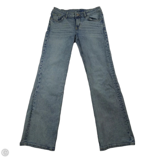 Jeans Straight By H&m In Blue Denim, Size: 6