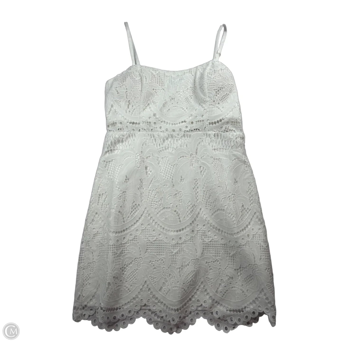 Dress Designer By Lilly Pulitzer In White, Size: 10