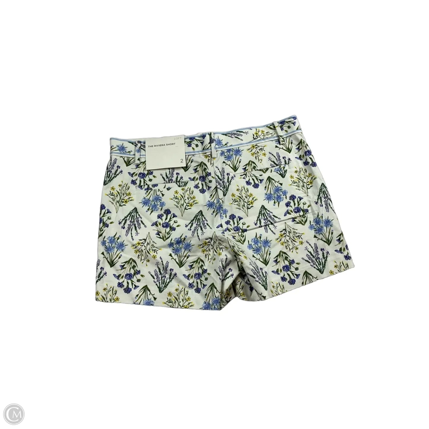 Shorts By Loft In Floral Print, Size: 2