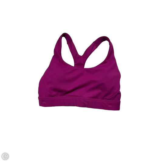 Athletic Bra By Athleta In Purple, Size: Xs