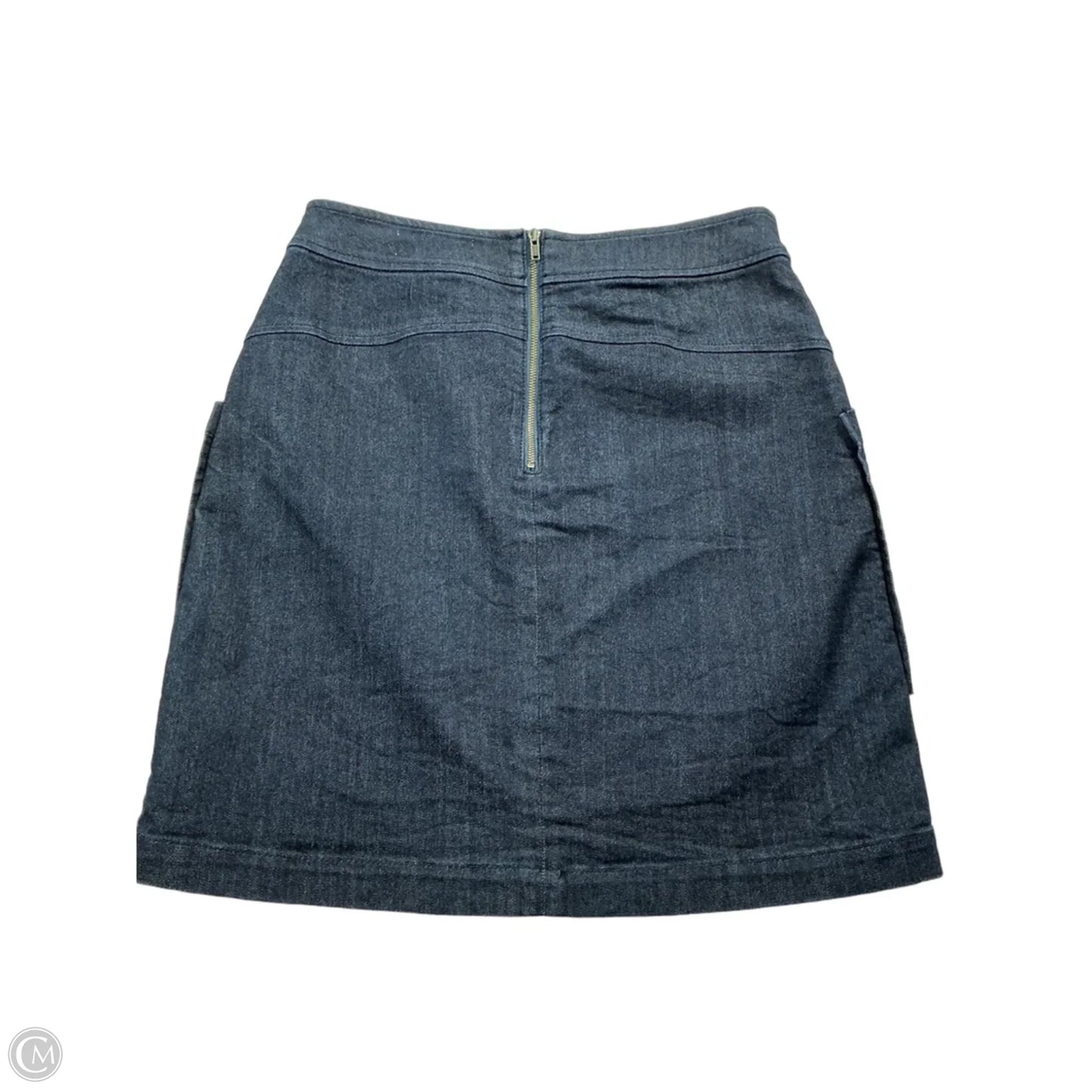Skirt Mini & Short By Loft In Blue Denim, Size: 2
