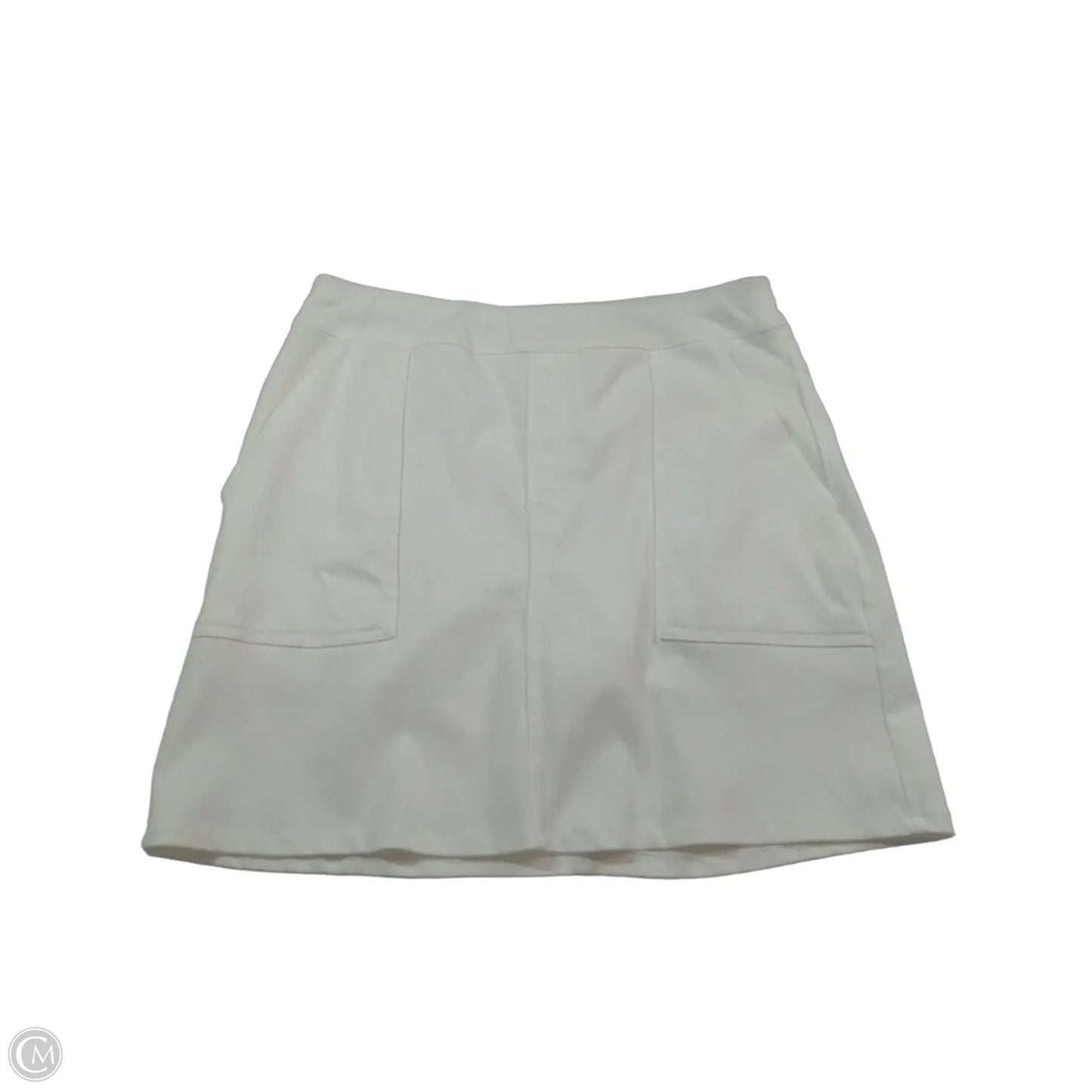 Skirt Mini & Short By Dg2 In White, Size: M