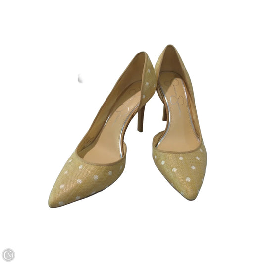 Shoes Heels Stiletto By Jessica Simpson In Polkadot Pattern, Size: 6.5