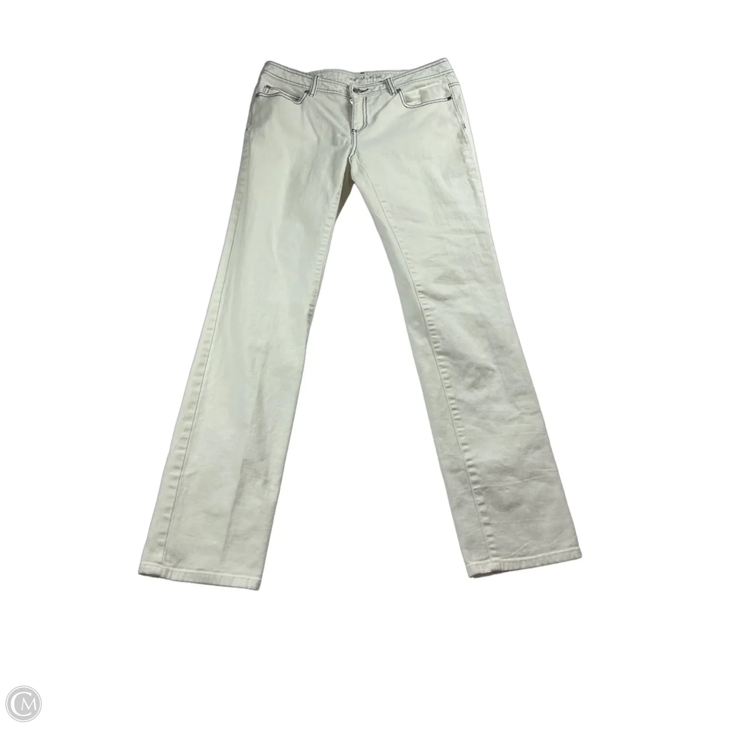 Jeans Designer By Michael Kors In White, Size: 8