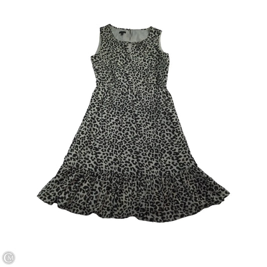 Dress Casual Midi By Talbots In Animal Print, Size: 10