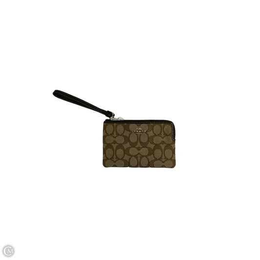 Wristlet Designer By Coach, Size: Small