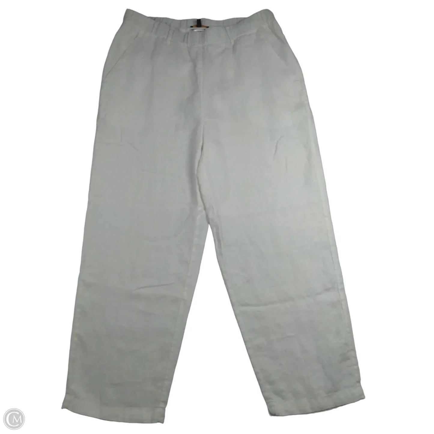 Pants Linen By Quince In White, Size: M