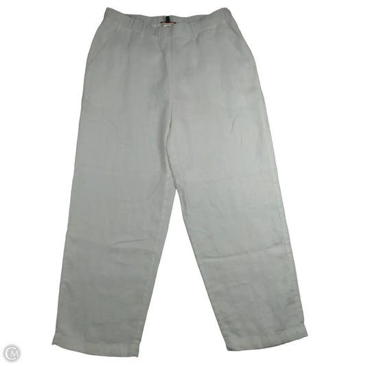 Pants Linen By Quince In White, Size: M