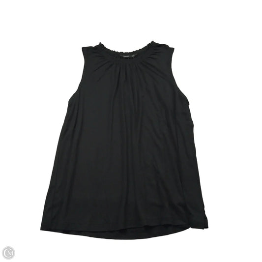 Top Sleeveless By Simply Vera In Black, Size: L