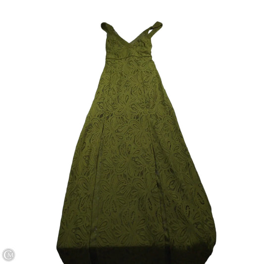 Dress Party Long By Guess In Green, Size: S