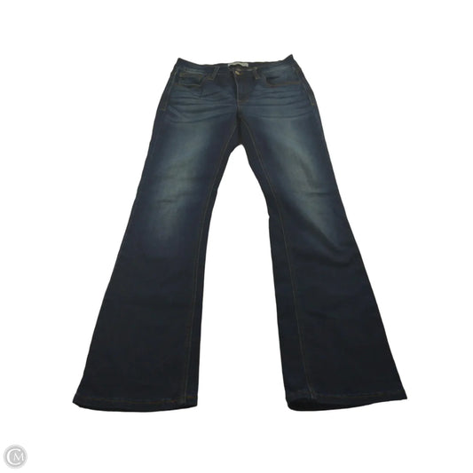 Jeans Flared By Kancan In Blue Denim, Size: 30