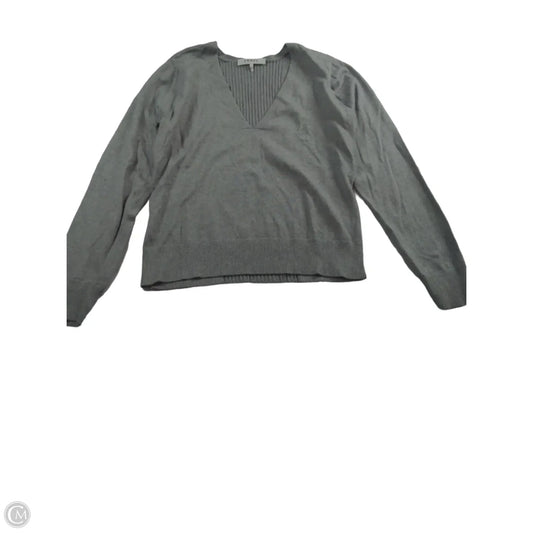 Sweater By Frame In Grey, Size: L