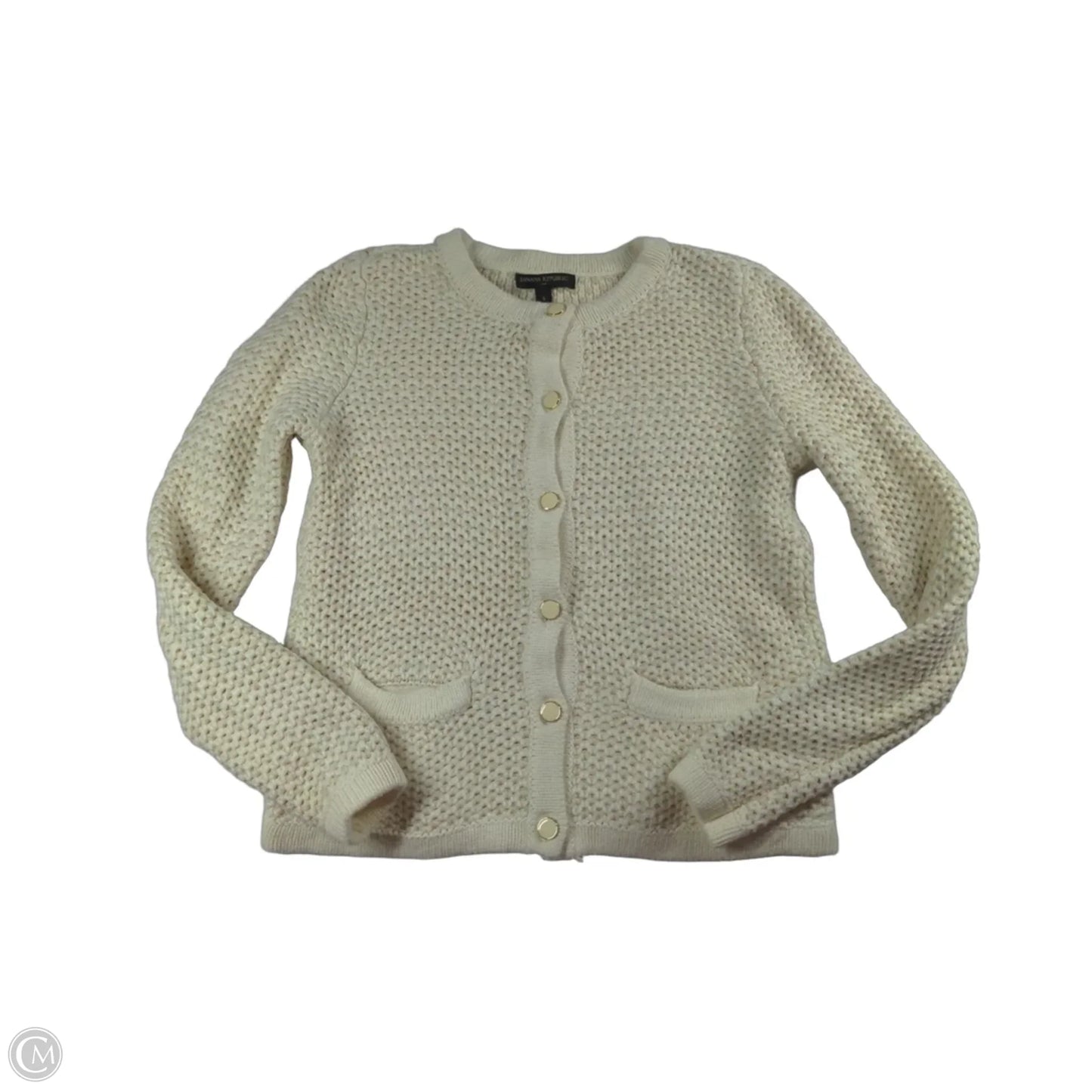 Cardigan By Banana Republic In Beige, Size: S