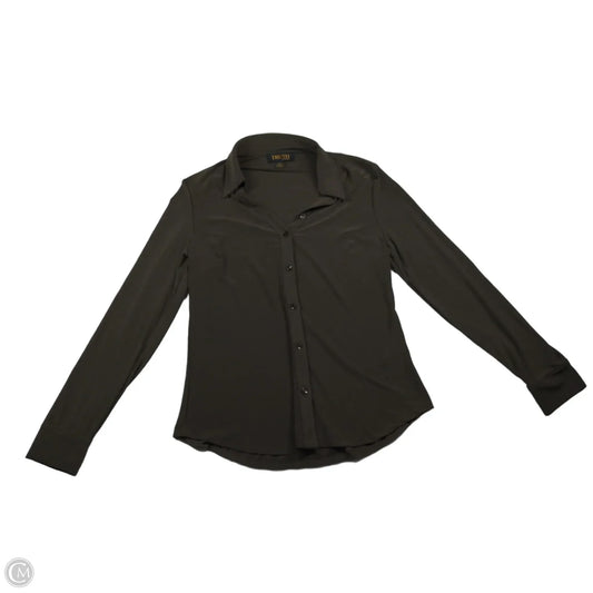 Top Long Sleeve By Truth In Brown, Size: M