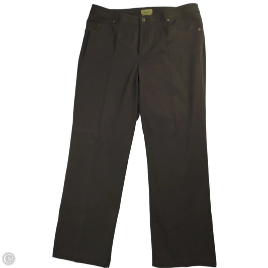 Pants Chinos & Khakis By Peck And Peck In Brown, Size: 14p