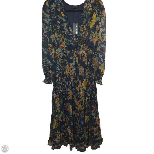 Dress Casual Maxi By Current Air In Floral Print, Size: M