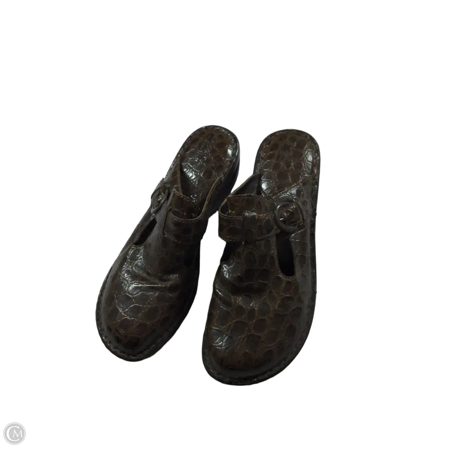 Shoes Heels Block By Boc In Brown, Size: 10