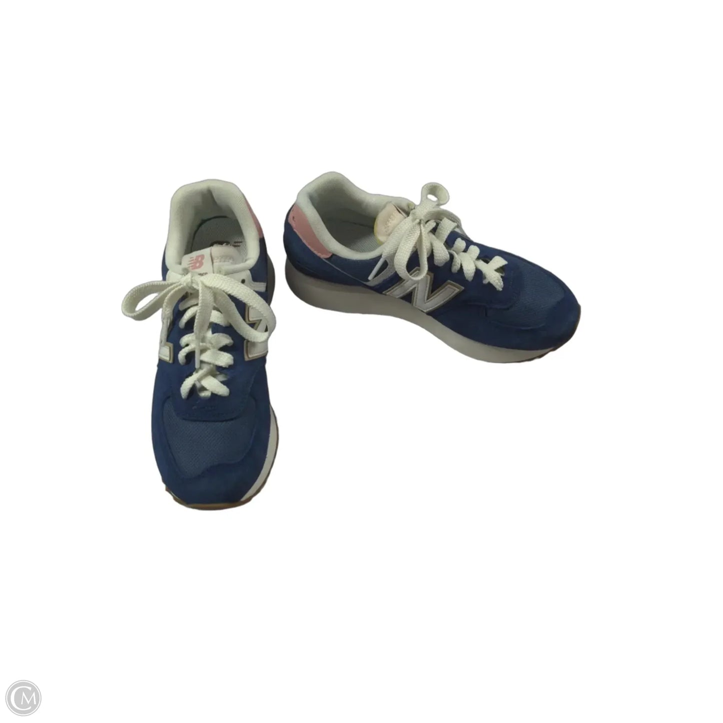 Shoes Sneakers By New Balance In Blue & Pink, Size: 8