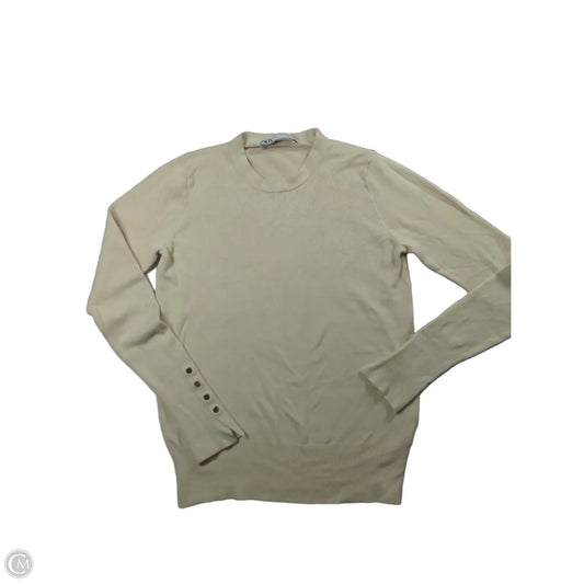 Sweater By Zara In Beige, Size: S