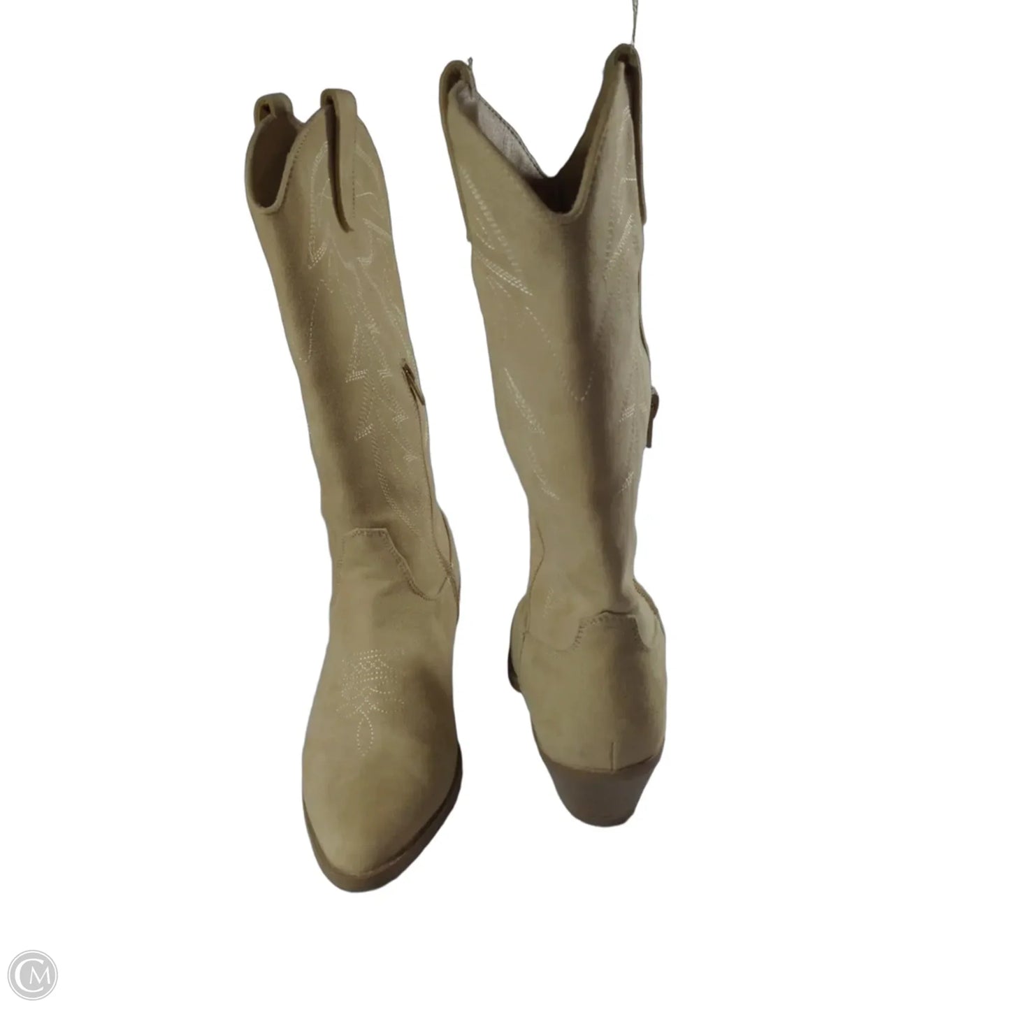 Boots Western By No Boundaries In Beige, Size: 9
